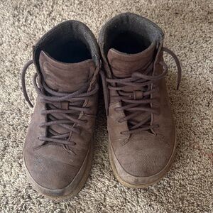 Birkenstock Dark Brown Lace-Up Boots